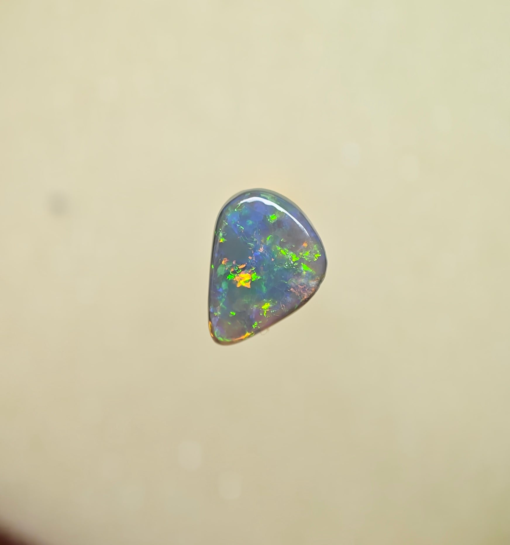 A1059 - Freeform dark opal stunner
