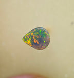 A1060 - Drop cut bright dark opal
