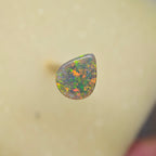 A1060 - Drop cut bright dark opal