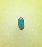 A1065 - Long cut green flash dark opal
