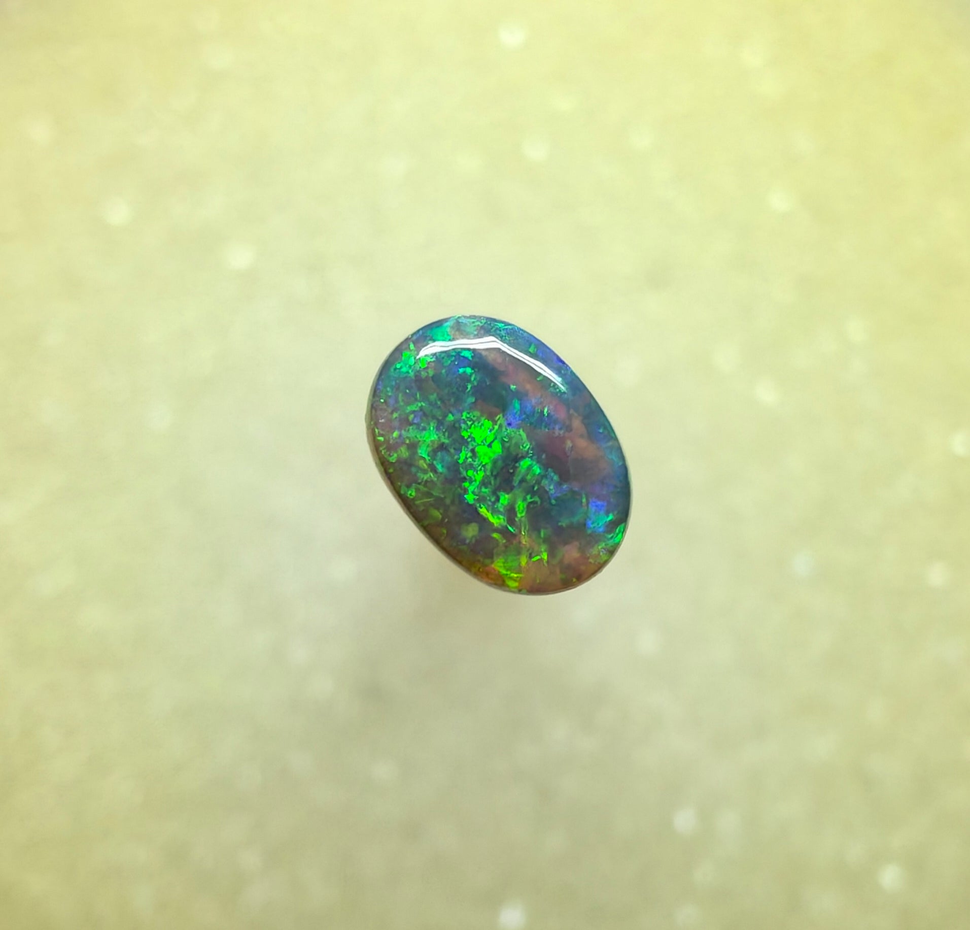 A1069 - Stunning dark crystal ring stone