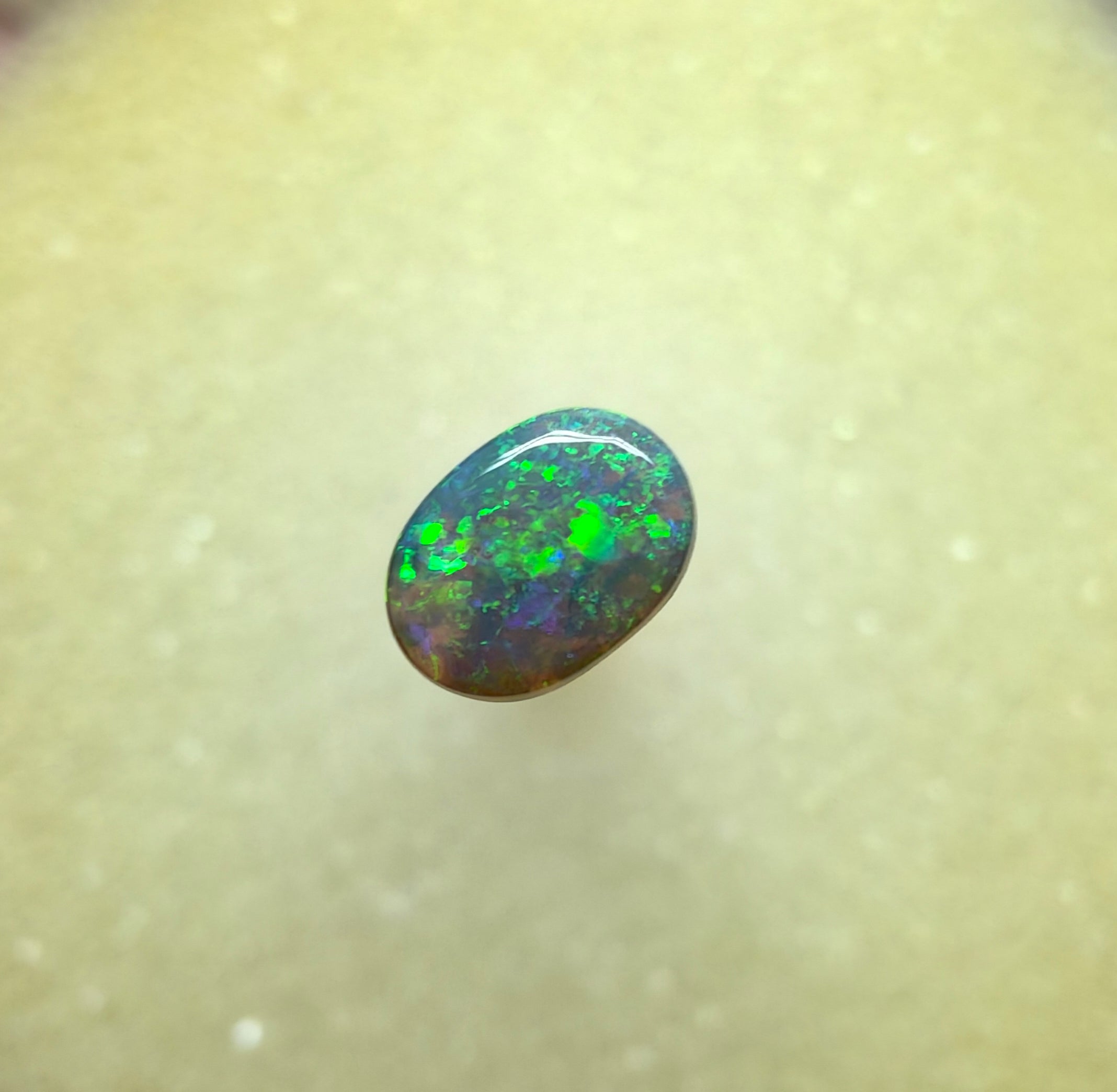 A1069 - Stunning dark crystal ring stone