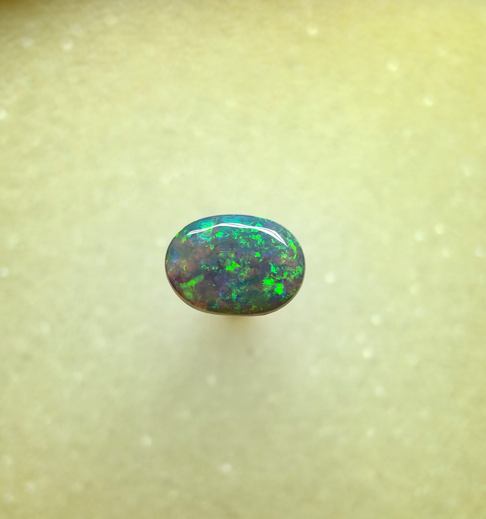 A1069 - Stunning dark crystal ring stone