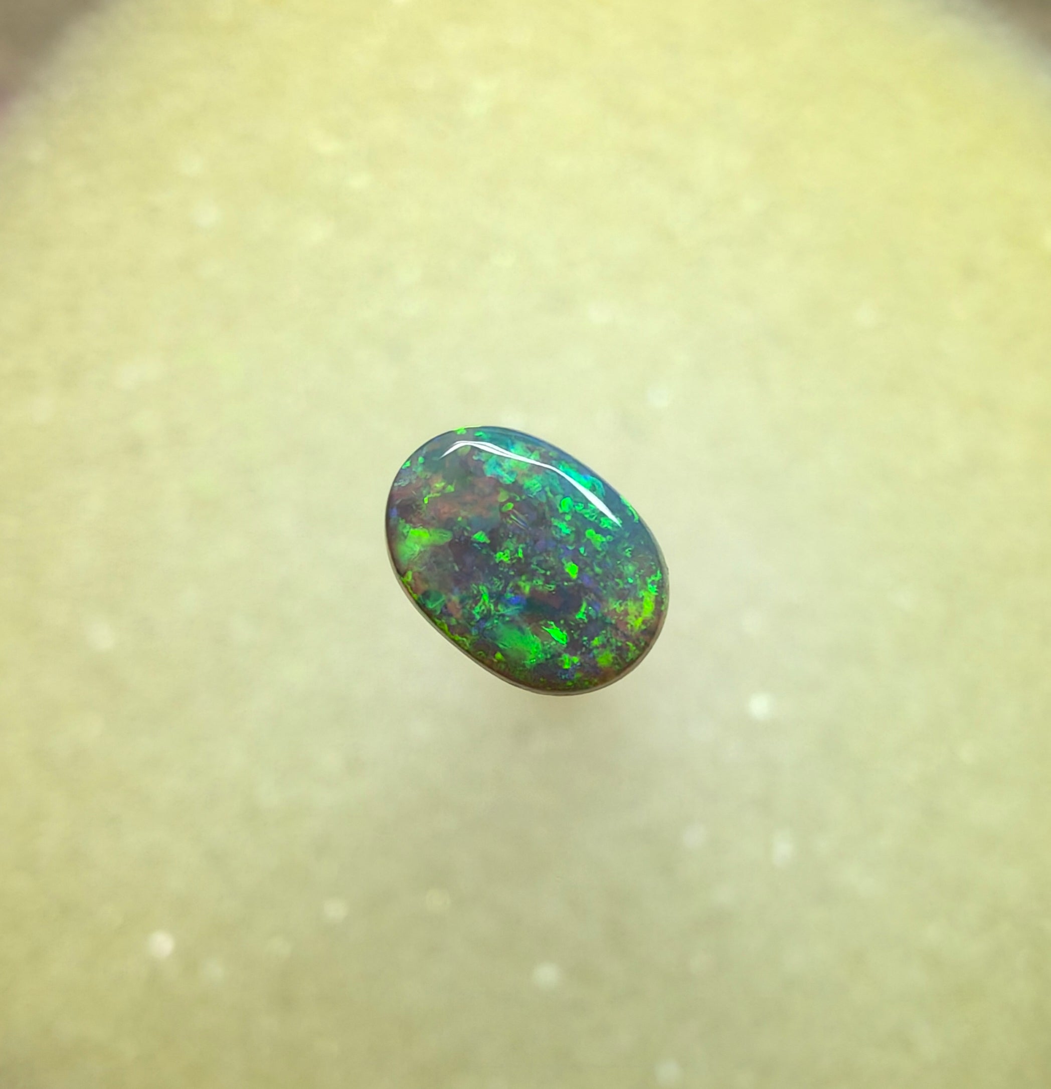 A1069 - Stunning dark crystal ring stone