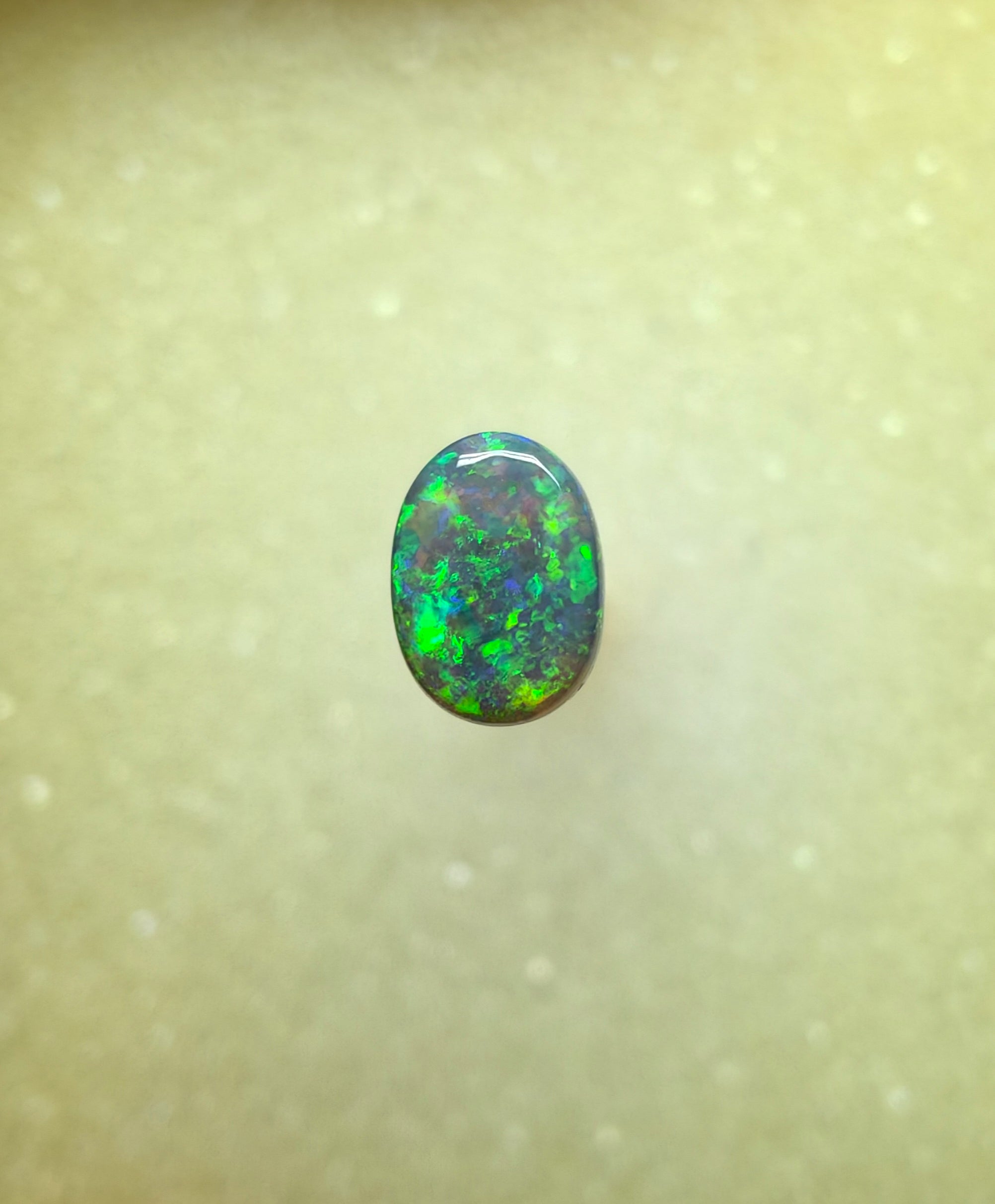 A1069 - Stunning dark crystal ring stone