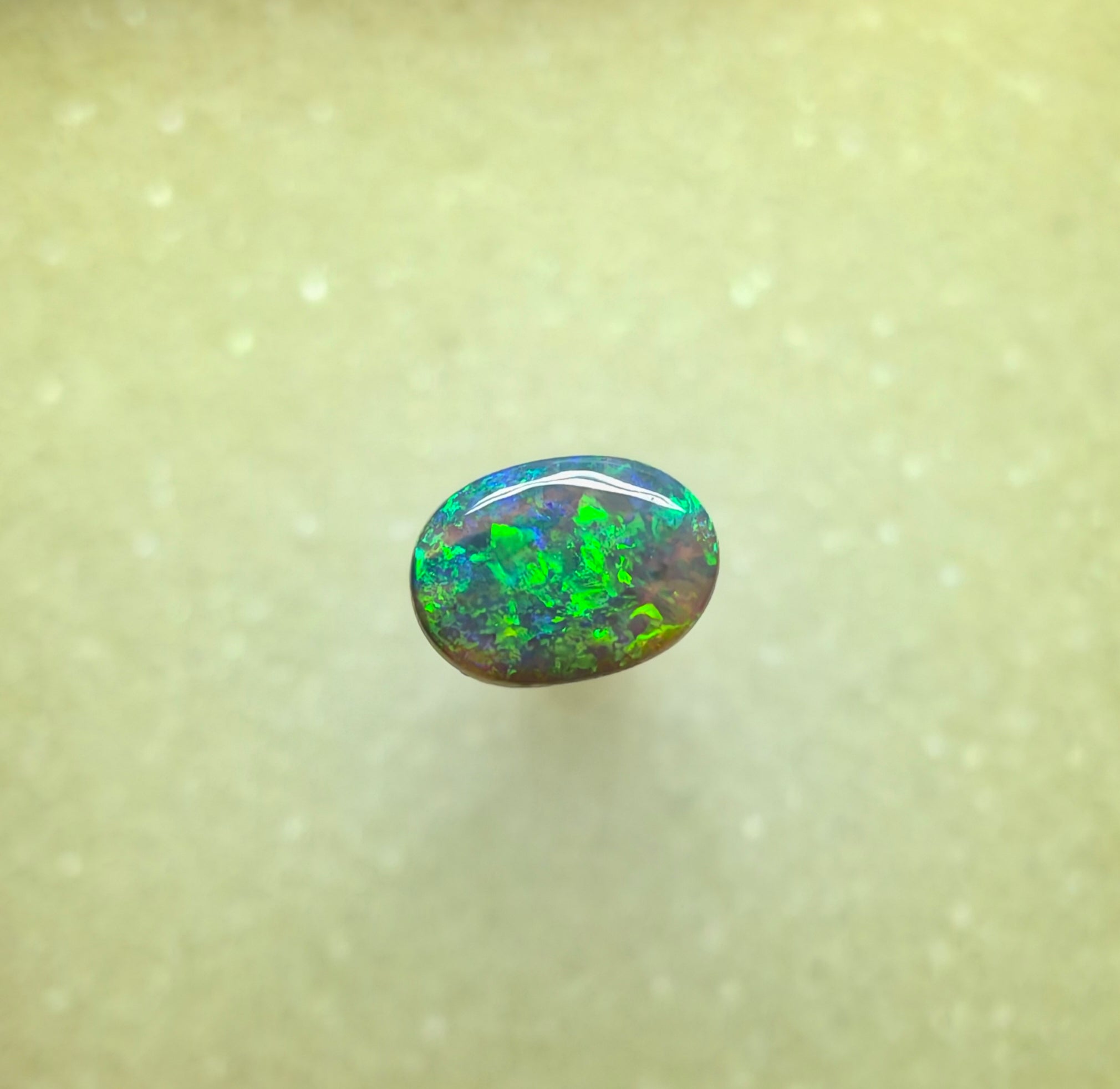 A1069 - Stunning dark crystal ring stone