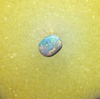 A1070 - Red flashy small ring stone