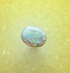 A1071 - White opal flashy ring stone
