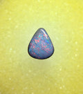 A1072 - Pink and blue soft drop cut boulder opal