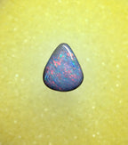 A1072 - Pink and blue soft drop cut boulder opal