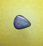 A1072 - Pink and blue soft drop cut boulder opal