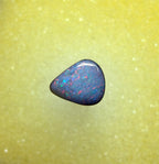 A1072 - Pink and blue soft drop cut boulder opal