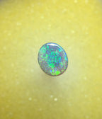 A1074 - Sparkly crystal opal round cut