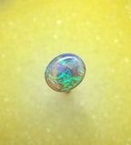 A1076 - Bright round cut flashy ring stone