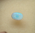 A1080 - Mossy green blue ring stone