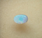 A1080 - Mossy green blue ring stone