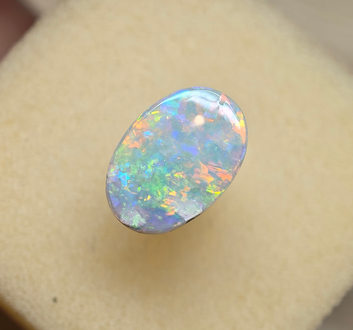 A1087 - Stunning broad face crystal opal beauty