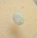 A1089 - Dark mossy pattern oval cut