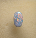 A1092 - Beautiful red fire dark opal