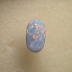 A1092 - Beautiful red fire dark opal