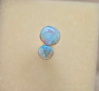 A1099 - Cute blue green pair
