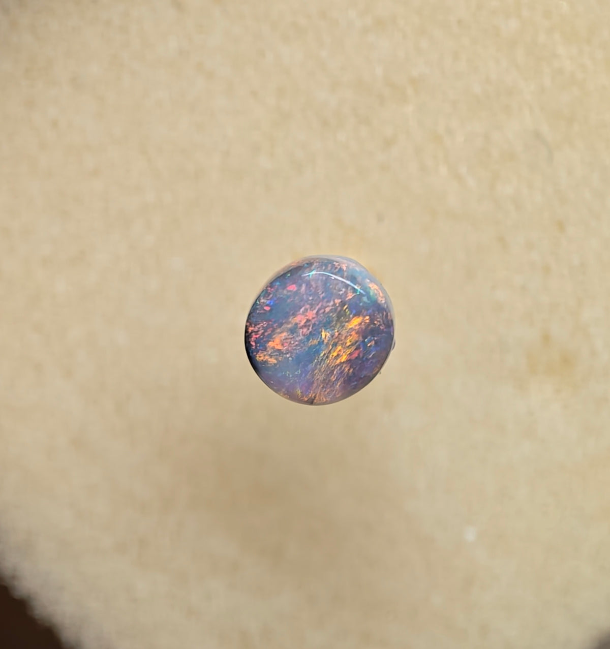 A1101 - Small dark opal ring stone