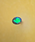 A1105 - Round cut bright crystal opal