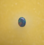 A1105 - Round cut bright crystal opal