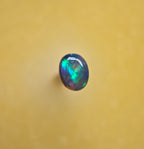 A1105 - Round cut bright crystal opal
