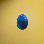 A1111 - Bold black opal picture stone