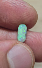 A1073 - Long cut blue flashy beauty
