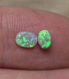 A1023 - Bright green ring stones