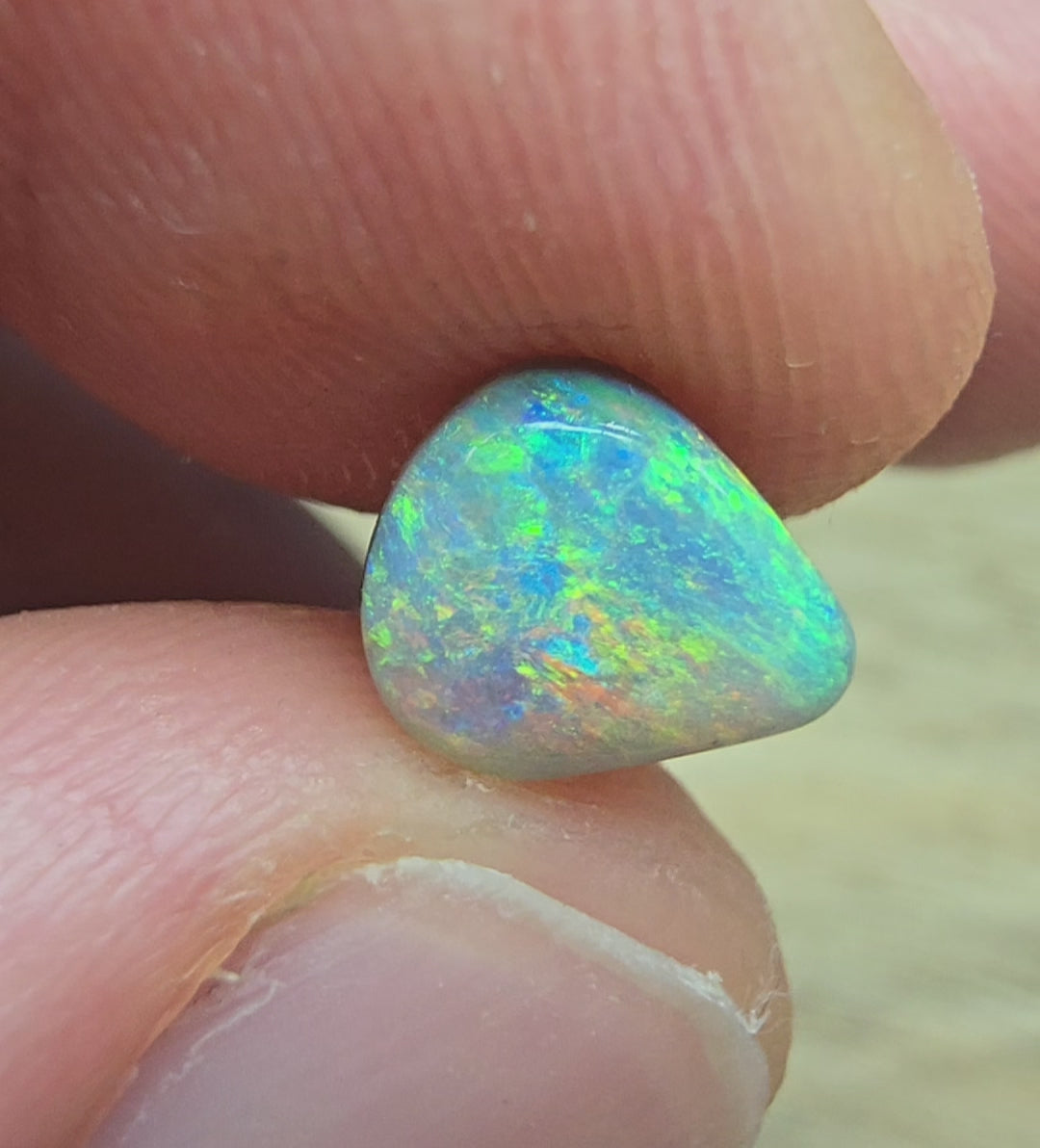 A782 - Stunning drop cut dark opal