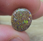 A804 - Broad flat face oval cut boulder