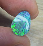 A897 - Strong large drop cut black opal