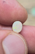 A1071 - White opal flashy ring stone