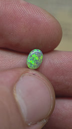 A1069 - Stunning dark crystal ring stone