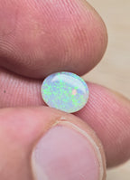 A1074 - Sparkly crystal opal round cut