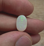 A958 - Large pearl white oval cut