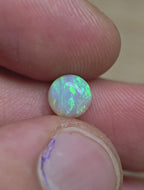 A1046 - Round cut crystal opal beauty
