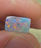 A917 - Stunning pink & blue cushion cut