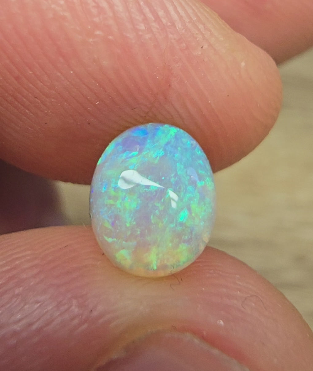 A903 - Beautiful high domed crystal opal