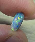 A894 - Oval cut dark crystal opal