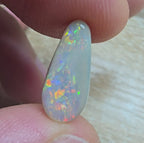 A752 - Large red green drop cut