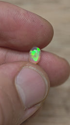 A1026 - Clean bright green crystal opal