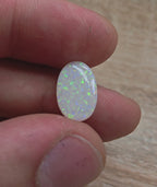 A965 - Stunning large oval cut white opal