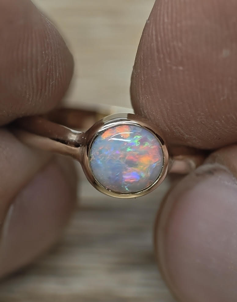 Rachel gold ring custom